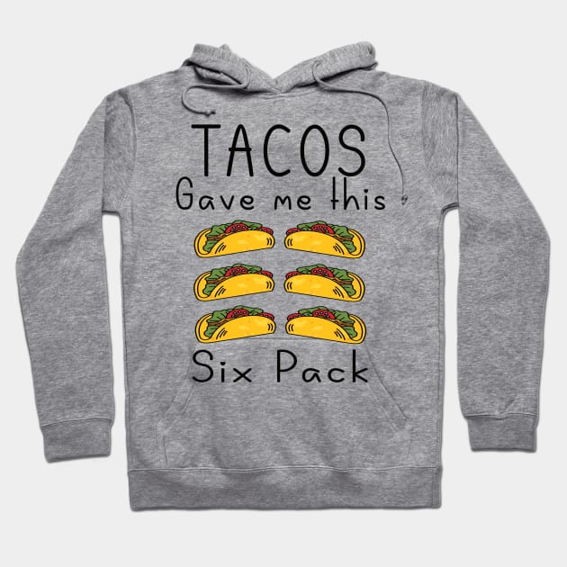 Tacos gave me this six pack Hoodie by FlippinTurtles